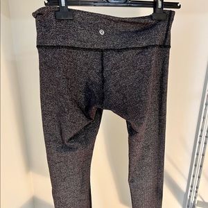 Dark grey harrington lululemon leggings